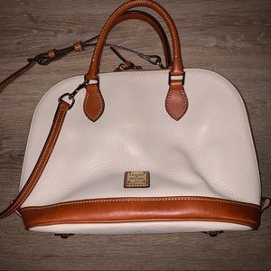 Dooney & Bourke Pebble Grain Zip Zip Satchel